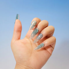 Luminous Jellyfish - Press - on Nails - Snaps Chic