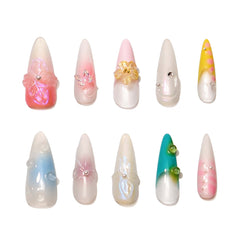 Fairy Garden - Press - on Nails - Snaps Chic