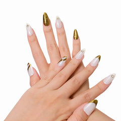 Golden Era - Press - on Nails - Snaps Chic