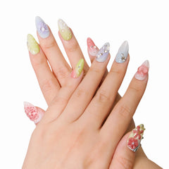 Inspired Garden - Press - on Nails - Snaps Chic