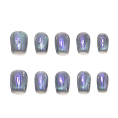 Ocean’s Whisper - Press - on Nails - Snaps Chic