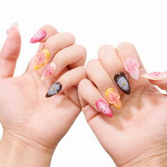 Radiant Blooms - Press - on Nails - Snaps Chic