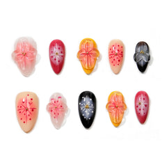 Radiant Blooms - Press - on Nails - Snaps Chic