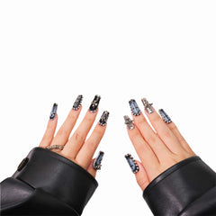 Rock n' Rebellion - Press - on Nails - Snaps Chic