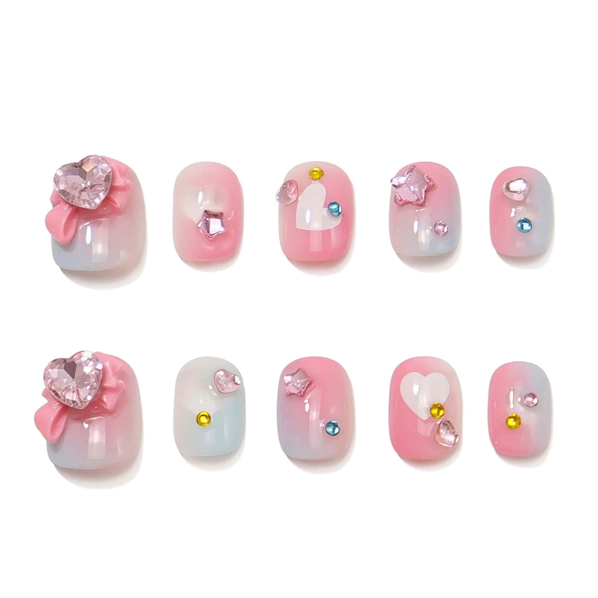 Sweetheart Treats - Press - on Nails - Snaps Chic